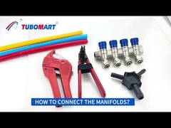 حجم مخصص 2-6ways النحاس بيكس السباكة عدة أشكال ل Tubomart