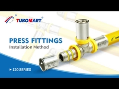 أنابيب السباكة Pex Press Fittings 3/4 بوصة للأنابيب الغازية خرطوم الاستحمام