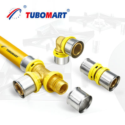 16mm - 32mm Pex Tube Fittings المرفق Quick Connect Fittings السباكة