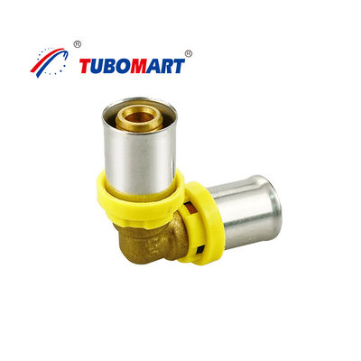 CW617N المعدن الأداء العالي Pex Press Fittings PEX AL PEX أنابيب Press Fittings