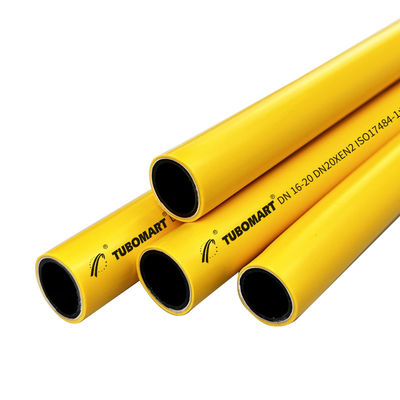 الصفراء PEX AL أنابيب الغاز PEX 2.0mm سمك ISO 17484-1:2006 AS4176.8-2010 المعيار