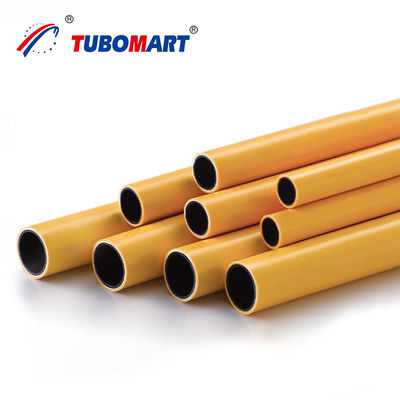 OEM أنابيب الغاز Lpg 16-32MM أنابيب الغاز Pex Al الصفراء الألومنيوم أنابيب للغاز Lpg