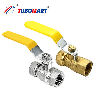 قنوات ISO 17484-1 و AS 417.8 NPT أو BSP الخيوط النحاسية الصمام الكروي المسامير للغاز والماء