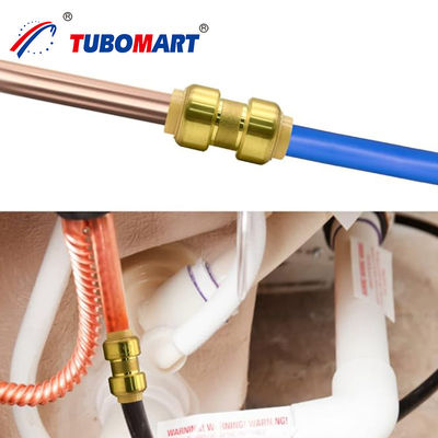 Tubomart OEM C46500 إدخال في ربط Pex الإصلاحات للأنظمة الغازية والمياه