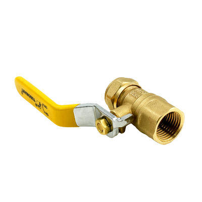 شهادة SAI HPB58-3A صمام كرة نحاسي للغاز لصمامات غاز PEX-AL-PEX
