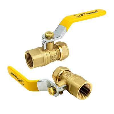 SAI GLOBAL AS4617-2004 صمام فحص نحاس Tubomart ODM صمام كرة نحاس الماء والغاز صمامات كرة نحاس