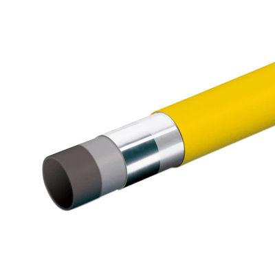 OEM ODM الأصفر 16-32mm التدفئة الأرضية متعدد الطبقات AL PEX الأنابيب PEX المركبة أنابيب الغاز
