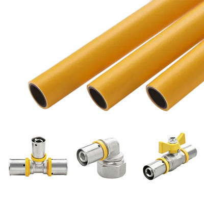 2-3MM PEX الجدار AL PEX أنابيب مع مقاومة للتآكل وسهولة دفع في الاتصال