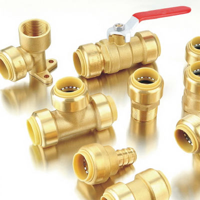 معتمد من قبل المعهد العلمي الأمريكي (CE) الدفع في الأدوات السباكة لـ PEX AL PEX النحاس PVC أنابيب إمدادات المياه