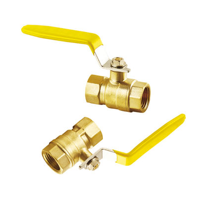 شهادة CE الصين صانع صمام الغاز الدائم 1/2 1/4 3/8 بوصة Pn20 الحبل الأنثوي النحاس صمامات الكرة الغاز الأجهزة