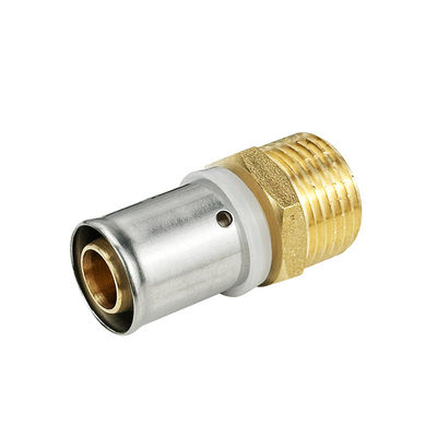 Tubomart عينة مجانية ISO Pex النحاس Pressfitting التوصيل Pex الإصلاحات النحاس السباكة Crimp الإصلاحات النحاس الإصلاحات
