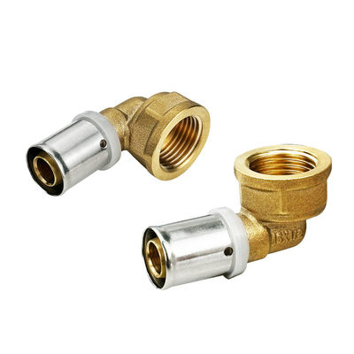 OEM النحاس Crimp Press Fittings تثبيت Crimping من DR و 58-3 النحاس مع جودة جيدة للمياه الغازية
