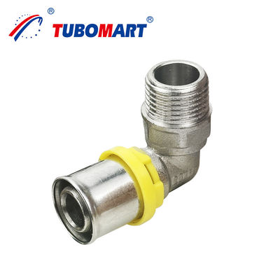 Tubomart المكونات الألومنيوم Pex Al Pex أنابيب النحاس النحاس مطبخ غاز التجهيزات للنظام غاز