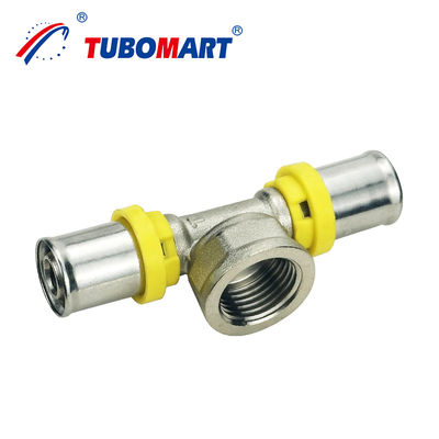Tubomart OEM PEX AL PEX أنابيب غاز متعددة الطبقات أنابيب التثبيتات TH النمط