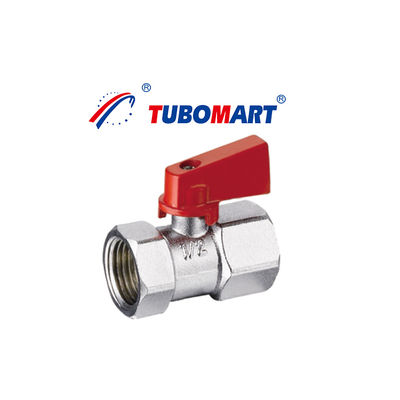 غاز الهواء والمياه والزيت التحكم في درجة الحرارة الطبيعية الدليل العام صمام كرة مصغرة صمام كرة الغاز النحاس الصين BSP / NPT